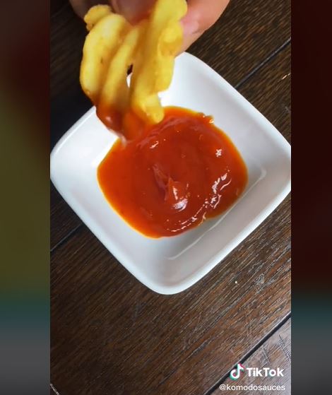 Dip Sauce Tip # 1: Komodo Red + Ketchup