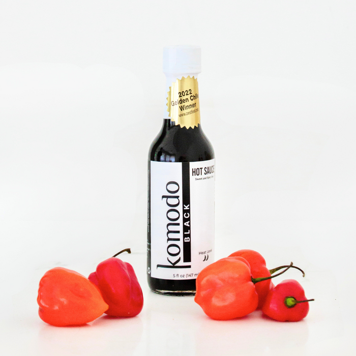 KOMODO BLACK | AWARD WINNING HOT SAUCE