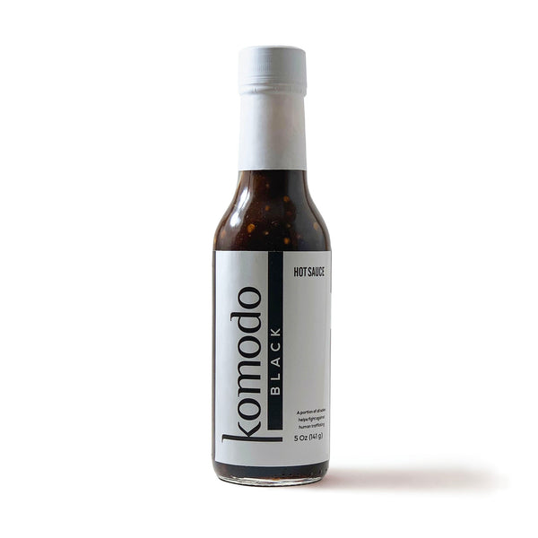 Komodo Black has a sweet and spicy flavor layered with an Indonesian soy sauce. Komodo Sauces taste amazing on pretty much everything.  Black is especially great on meat and seafood. You can mix it with your favorite sauce, use it as a marinade, or put it in a delicious soup - the choice is yours.
