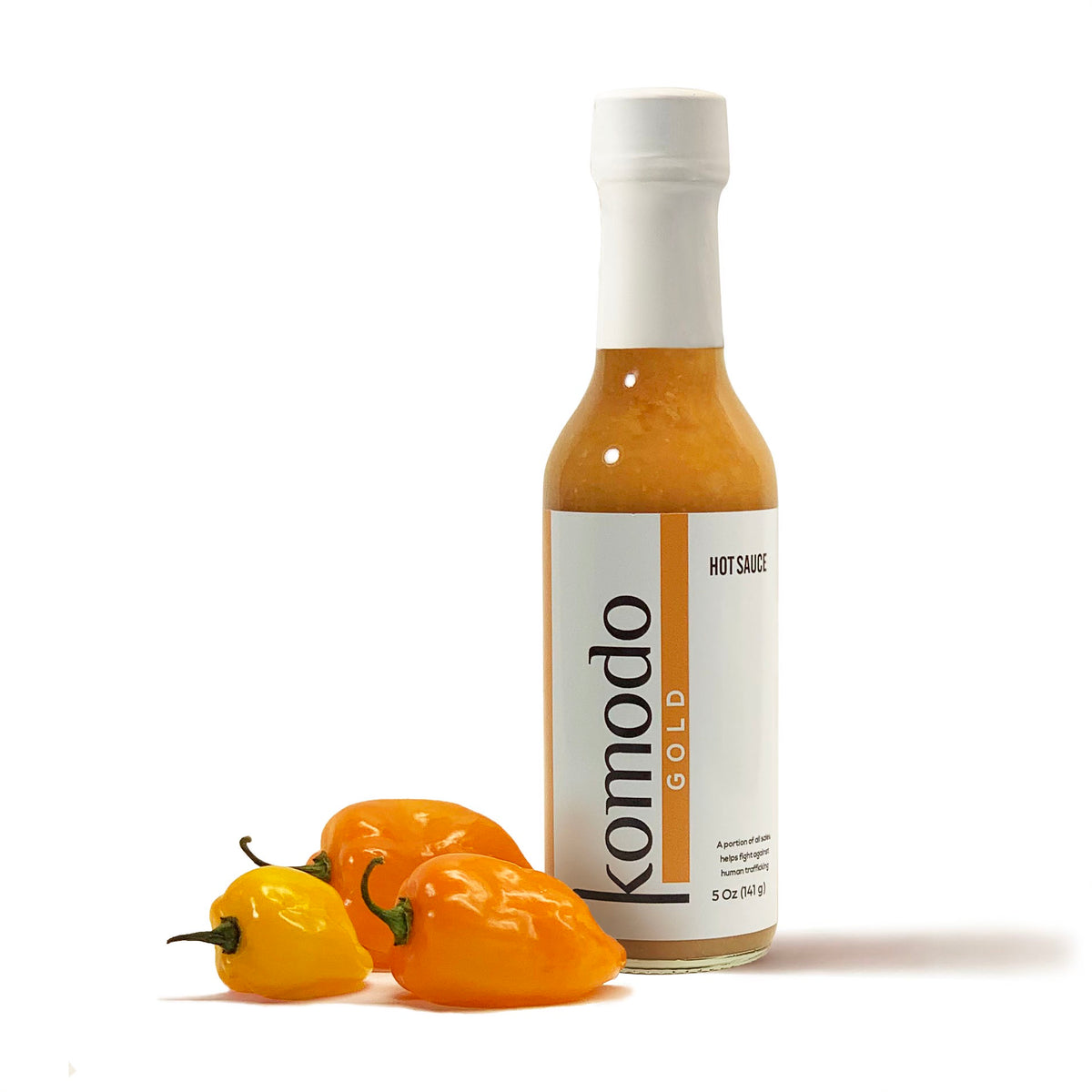 Komodo Gold | Bold & Spicy Habanero Hot Sauce