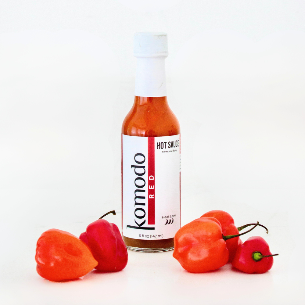 Komodo Red — Small-batch Indonesian Hot Sauce, artisanal chili sauce handcrafted in Atlanta